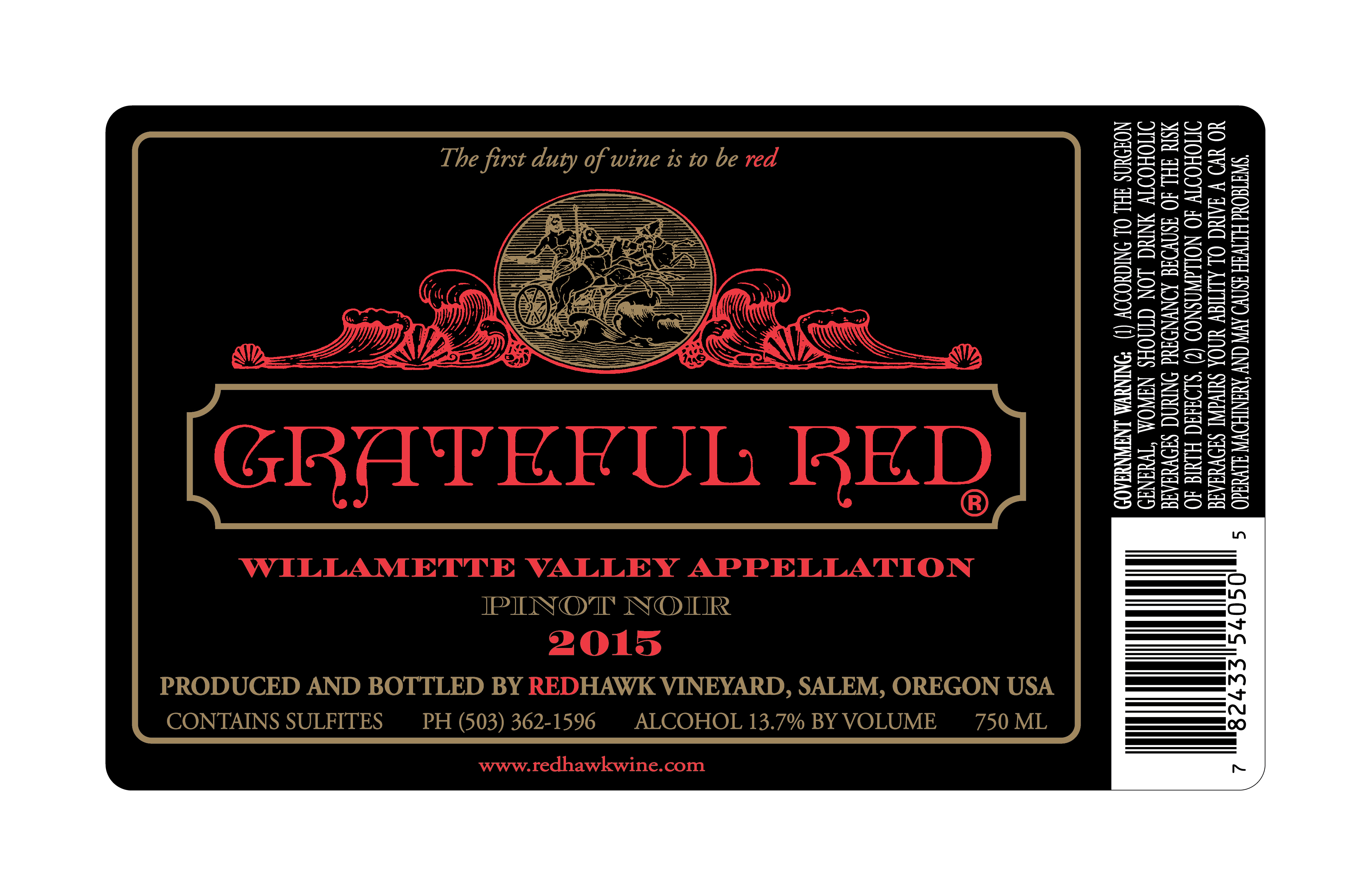 Product Image for 2019 Grateful Red Pinot Noir